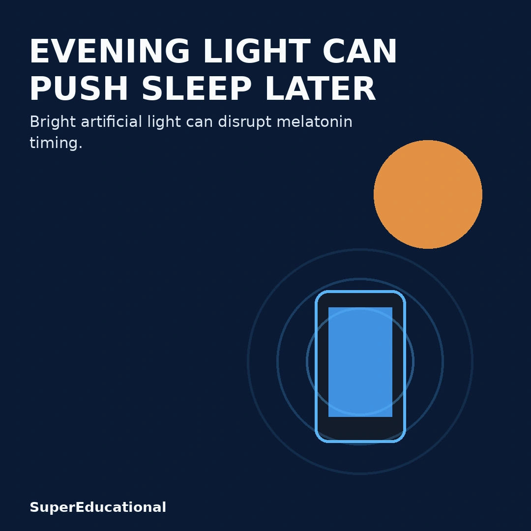 Evening Light Can Push Your Sleep Later — Here’s What It Does to Your Body Clock