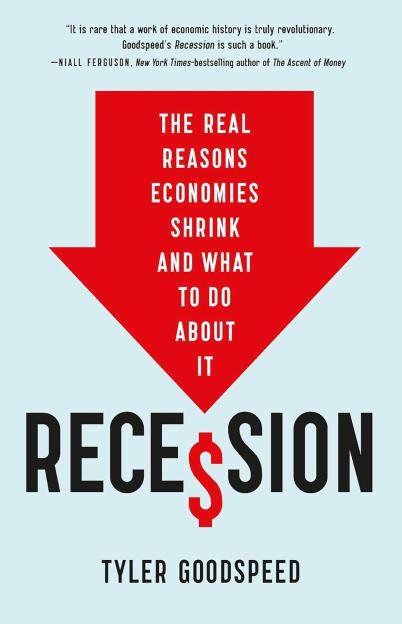 Book cover: "Recession."