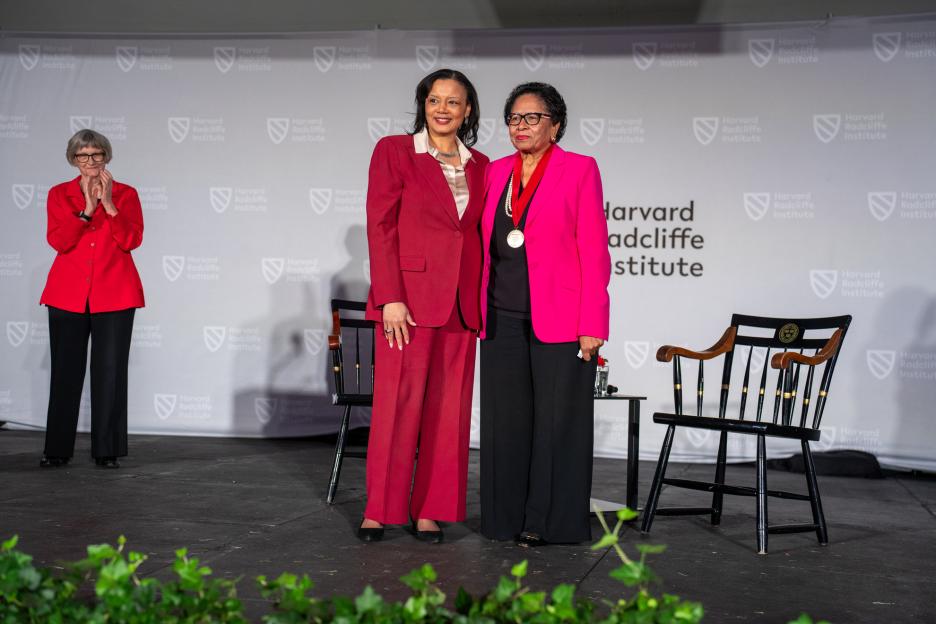 Drew Faust, Tomiko Brown-Nagin, and Ruth J. Simmons.