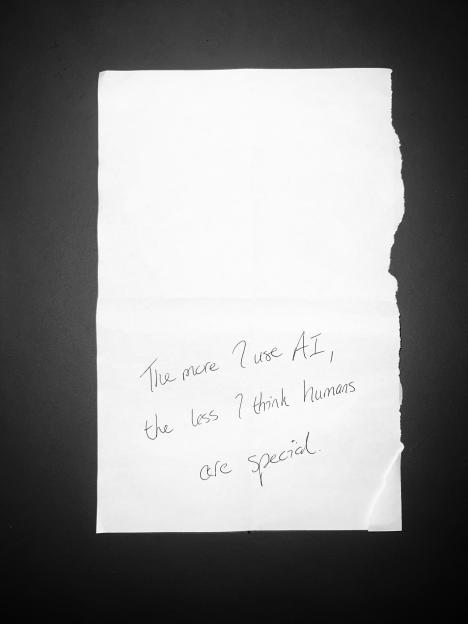 The more I use AI, the less I think humans are special