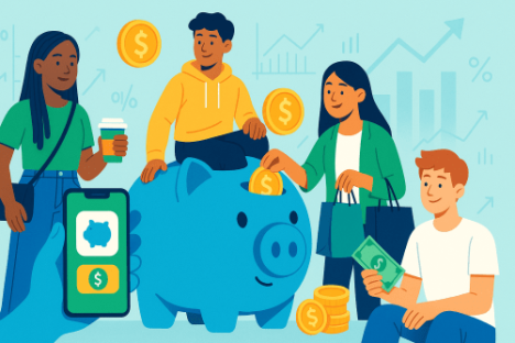 large piggy bank