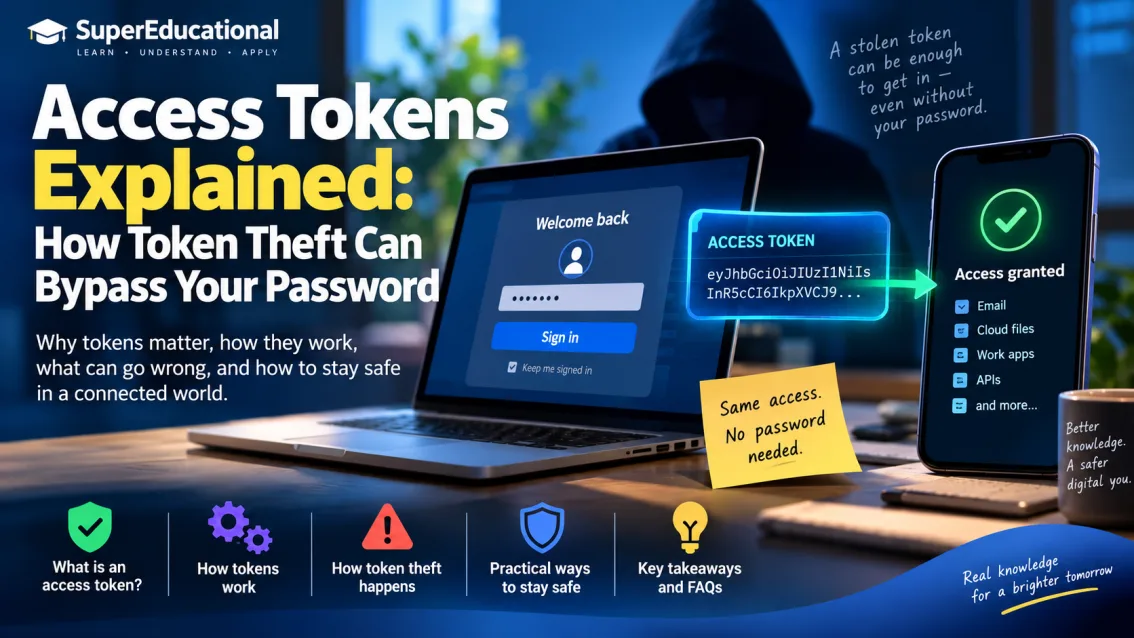 Access Tokens Explained: How Token Theft Can Bypass Your Password