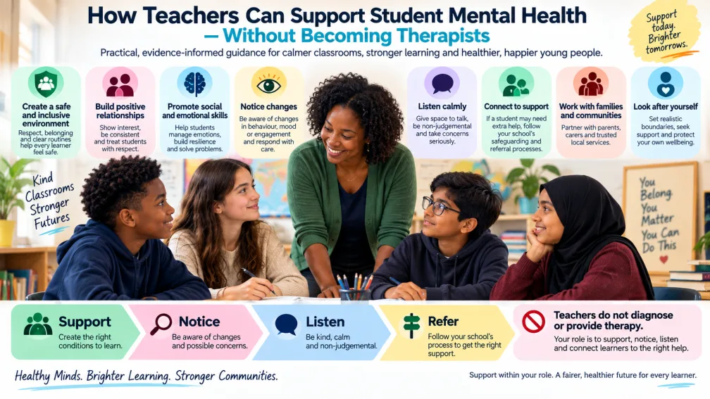 How Teachers Can Support Student Mental Health — Without Becoming Therapists