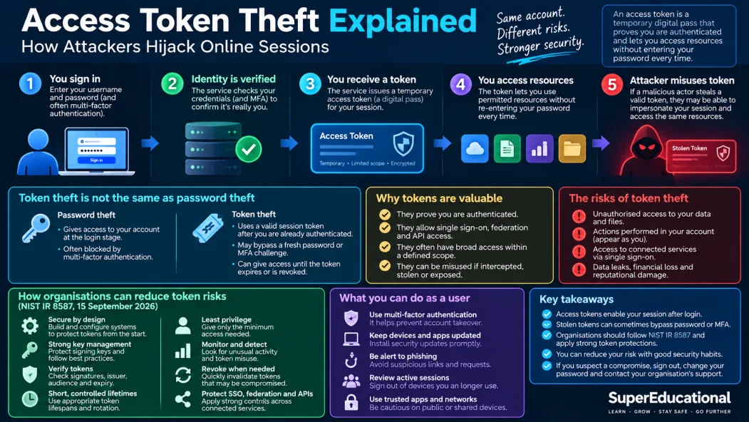 Access Token Theft Explained: How Attackers Hijack Online Sessions