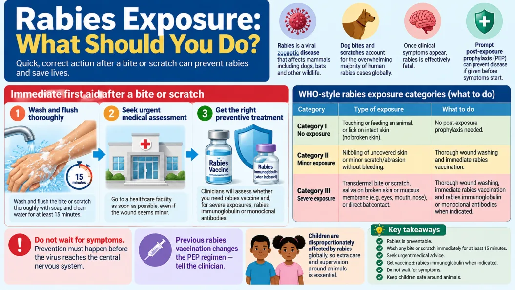 Rabies Exposure Explained: What to Do After an Animal Bite or Scratch