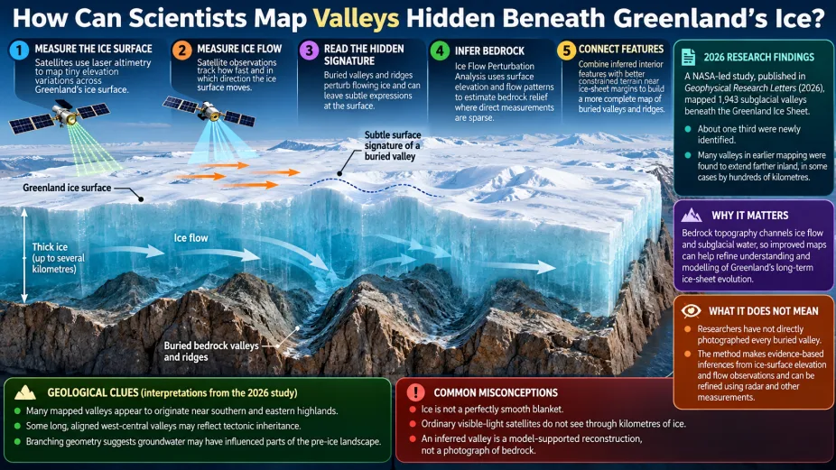 How Can Scientists Map Valleys Hidden Beneath Greenland’s Ice?