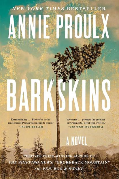 Book cover: "Barkskins."