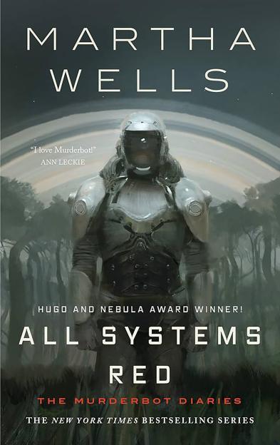 Book cover: "All Systems Red."