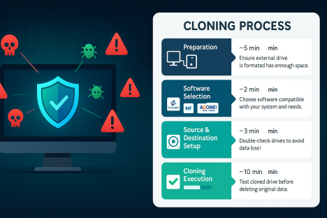 Cloning process flowchart